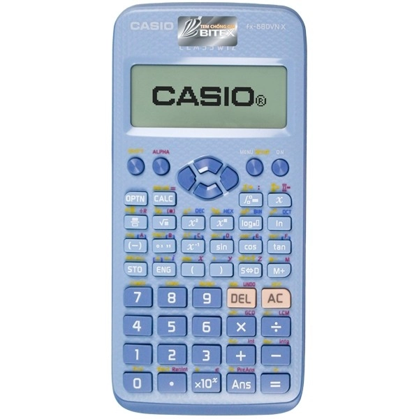 Máy tính Casio Xanh dương